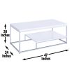 Lucia Cocktail Table, White - Image 3