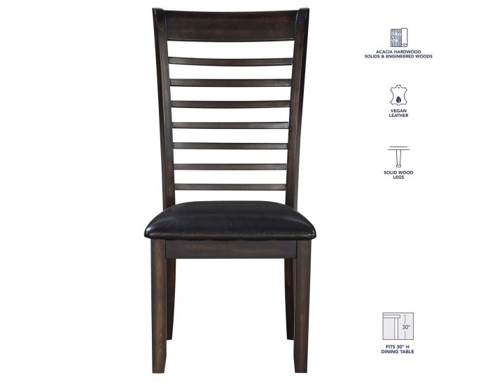Ally Side Chair, Antique Charcoal - Image 4
