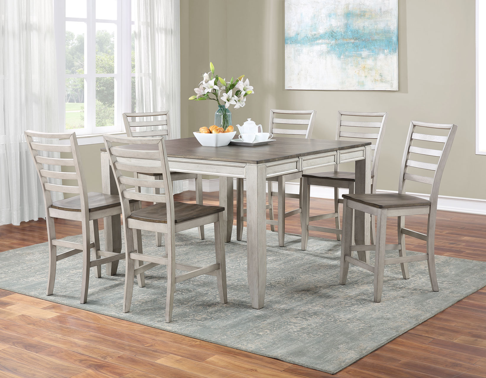 Abacus 5 Piece Counter Dining Set, Dining Room Sets Under 500