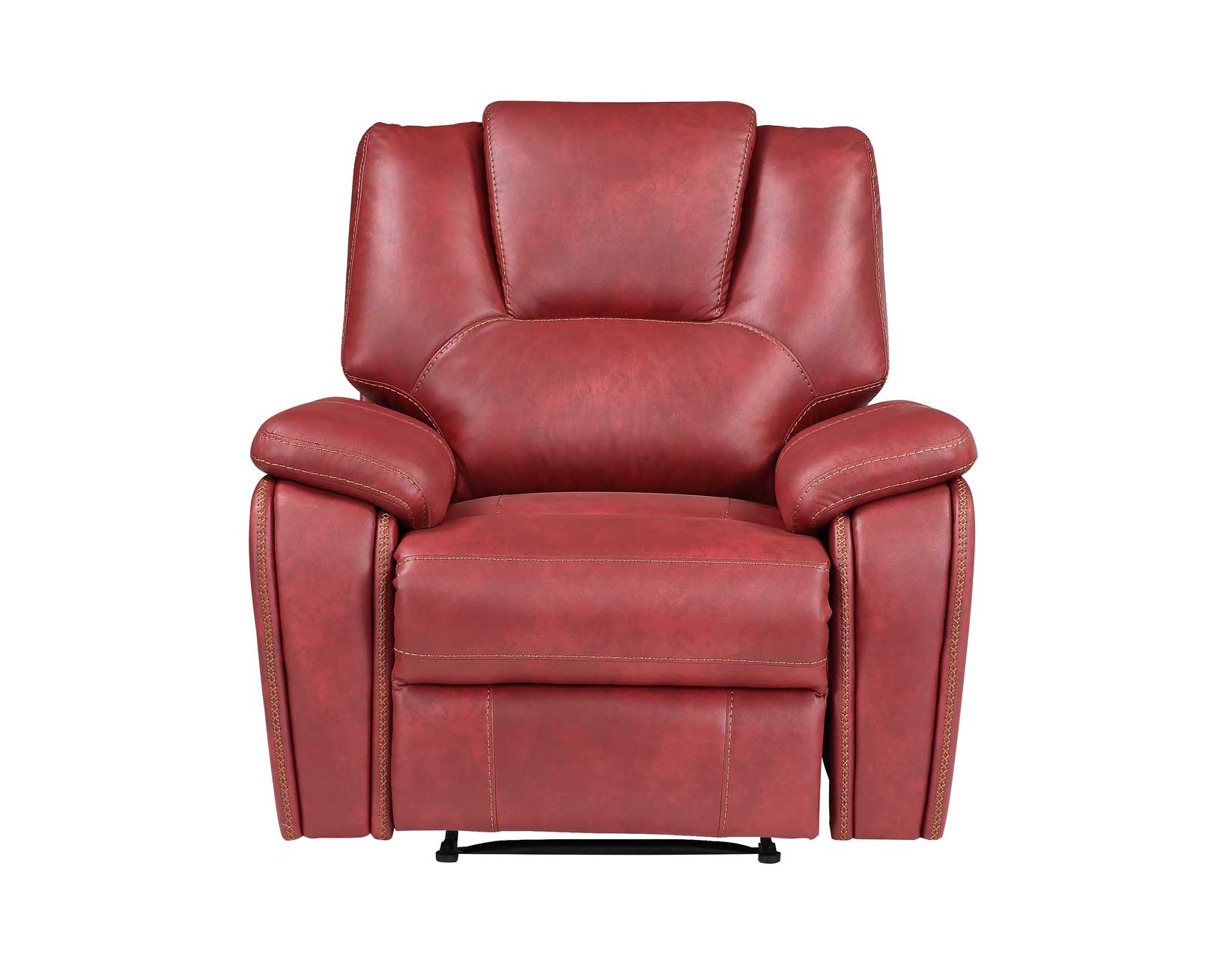 red power recliner chair