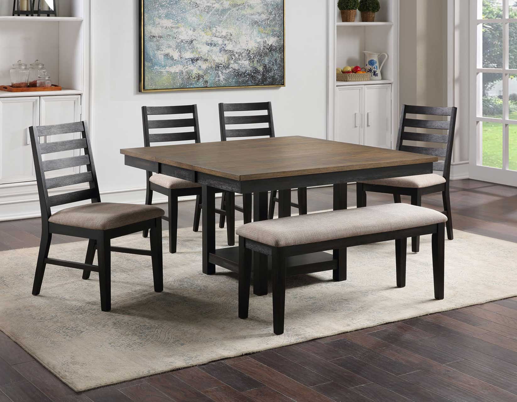 Harington 6-Piece Dining Set - Steve Silver Company