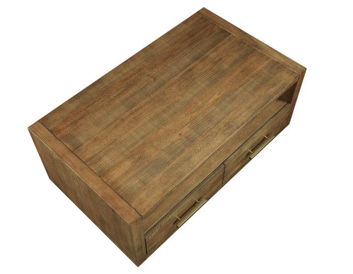 Garland Castered Coffee Table, Toffee Finish - Image 6