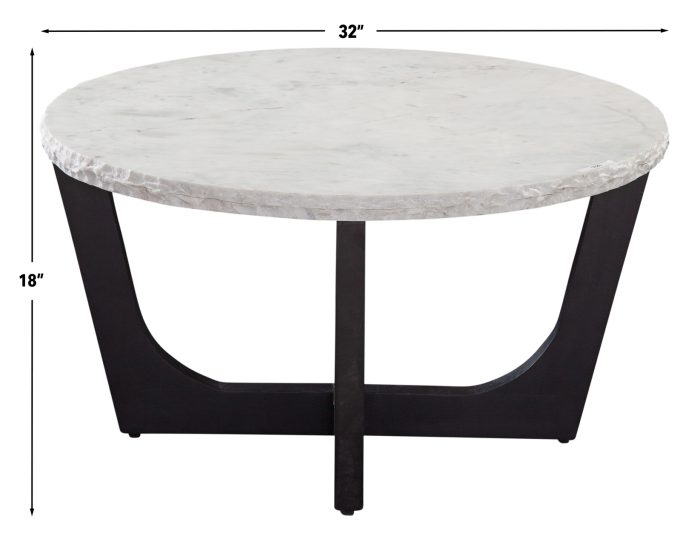 Chrissy 3-Piece Round White Marble Top Table Set - Image 7