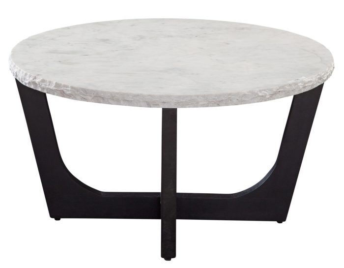 Chrissy 3-Piece Round White Marble Top Table Set - Image 4