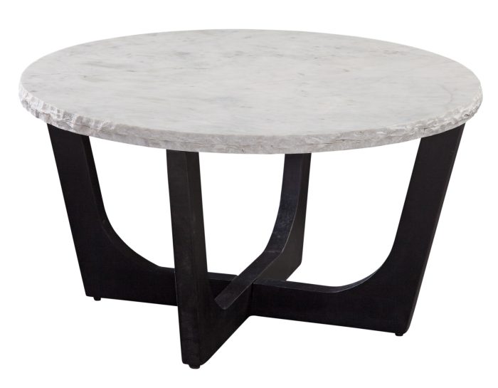 Chrissy 3-Piece Round White Marble Top Table Set - Image 5