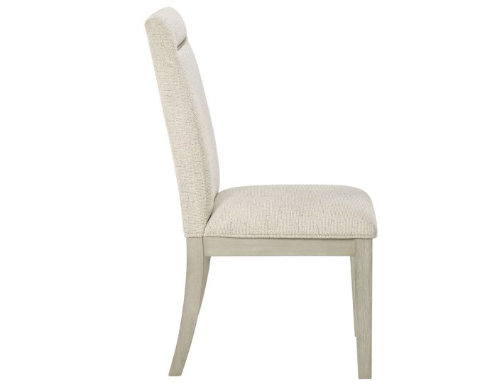 Garland Side Chair, Greige Finish - Image 4