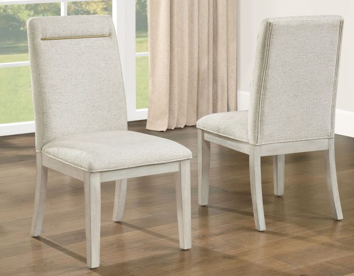 Garland Side Chair, Greige Finish