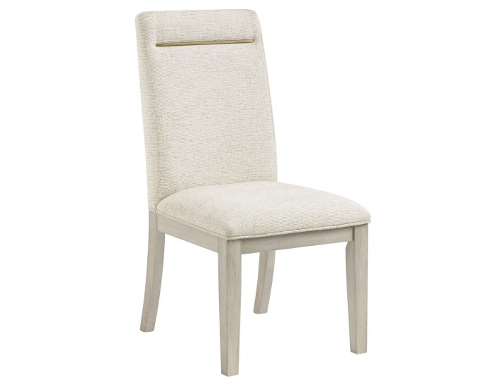 Garland Side Chair, Greige Finish - Image 3