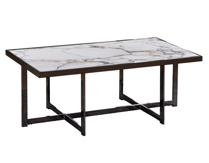 Kayley 47.5" Sintered Stone Cocktail Table - Image 5