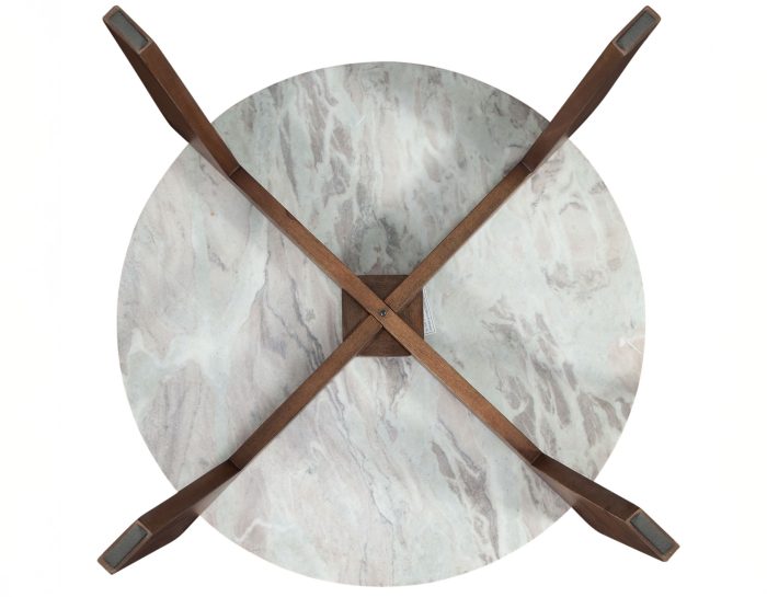 Shavon 3-Piece Solid Toronto Brown Marble Table Se - Image 16