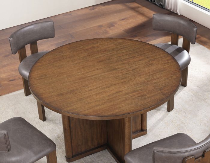 Cambridge 6-Piece Dining Set with Folding Removable Game Top and 4 Side Chairs - Image 29