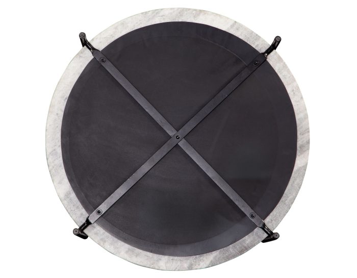 Coleen Sanwar Green Marble 3 Piece Table Set - Image 12
