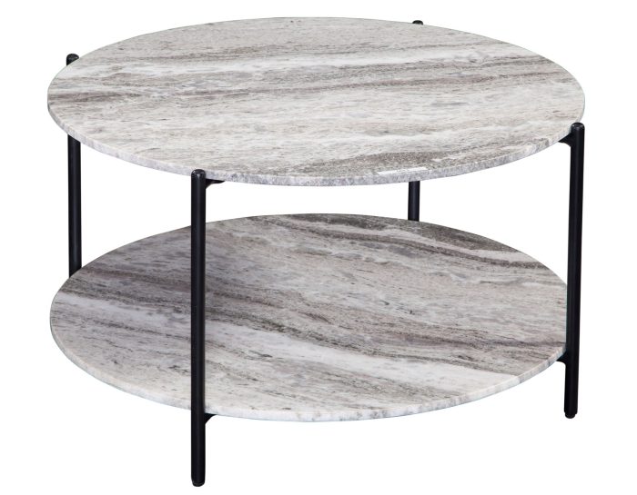 Coleen Sanwar Green Marble 3 Piece Table Set - Image 6