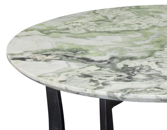 Hoxley  30" Round Green Onyx Coffee Table - Image 6