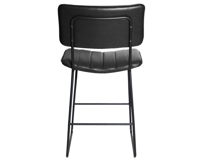 Tribeca 24" Commercial Grade Counter Stool, Black - Image 6