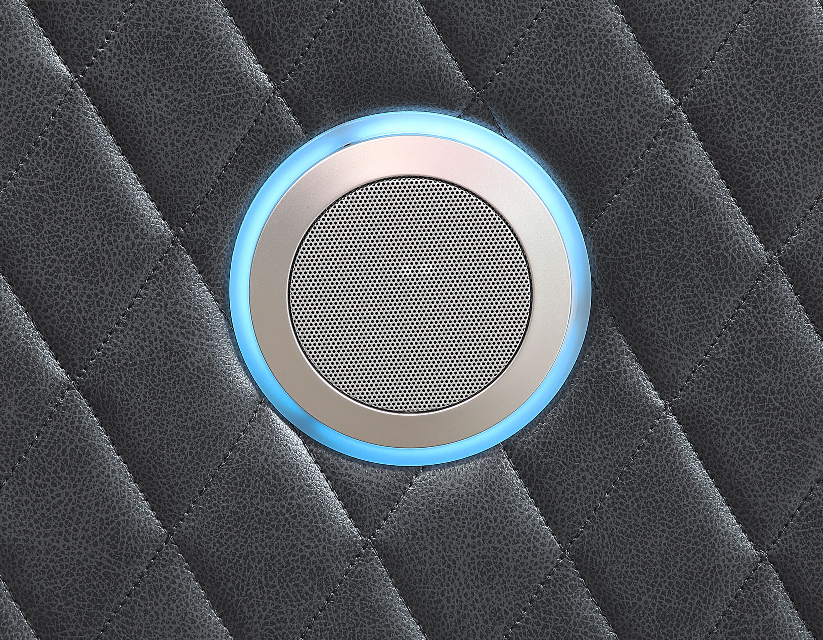 Luna 3-Piece Home Cinema Power Reclining Set, Charcoal Vegan Leather - Image 12