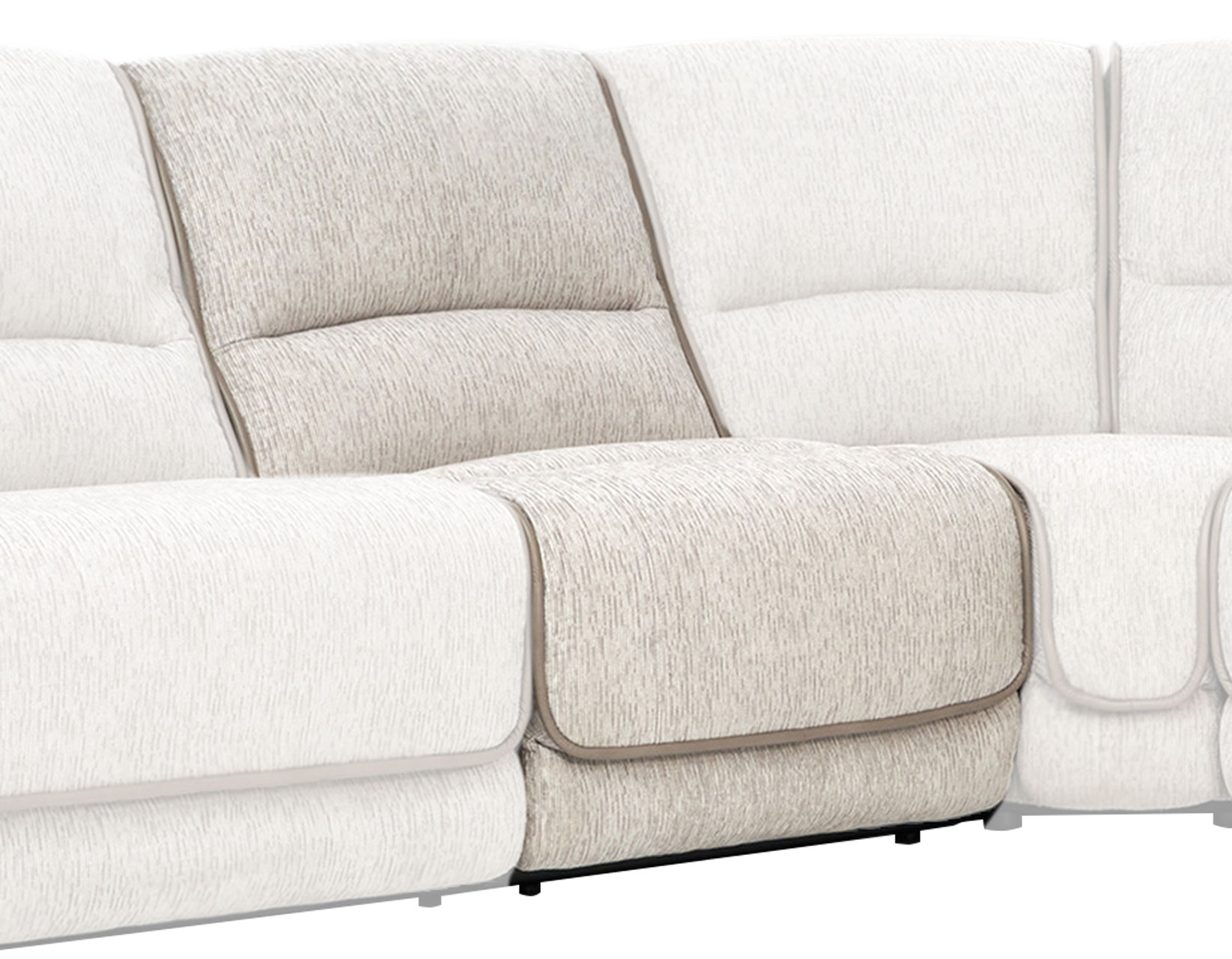 Olsen Dual Power Zero-Gravity Armless Recliner, Dove