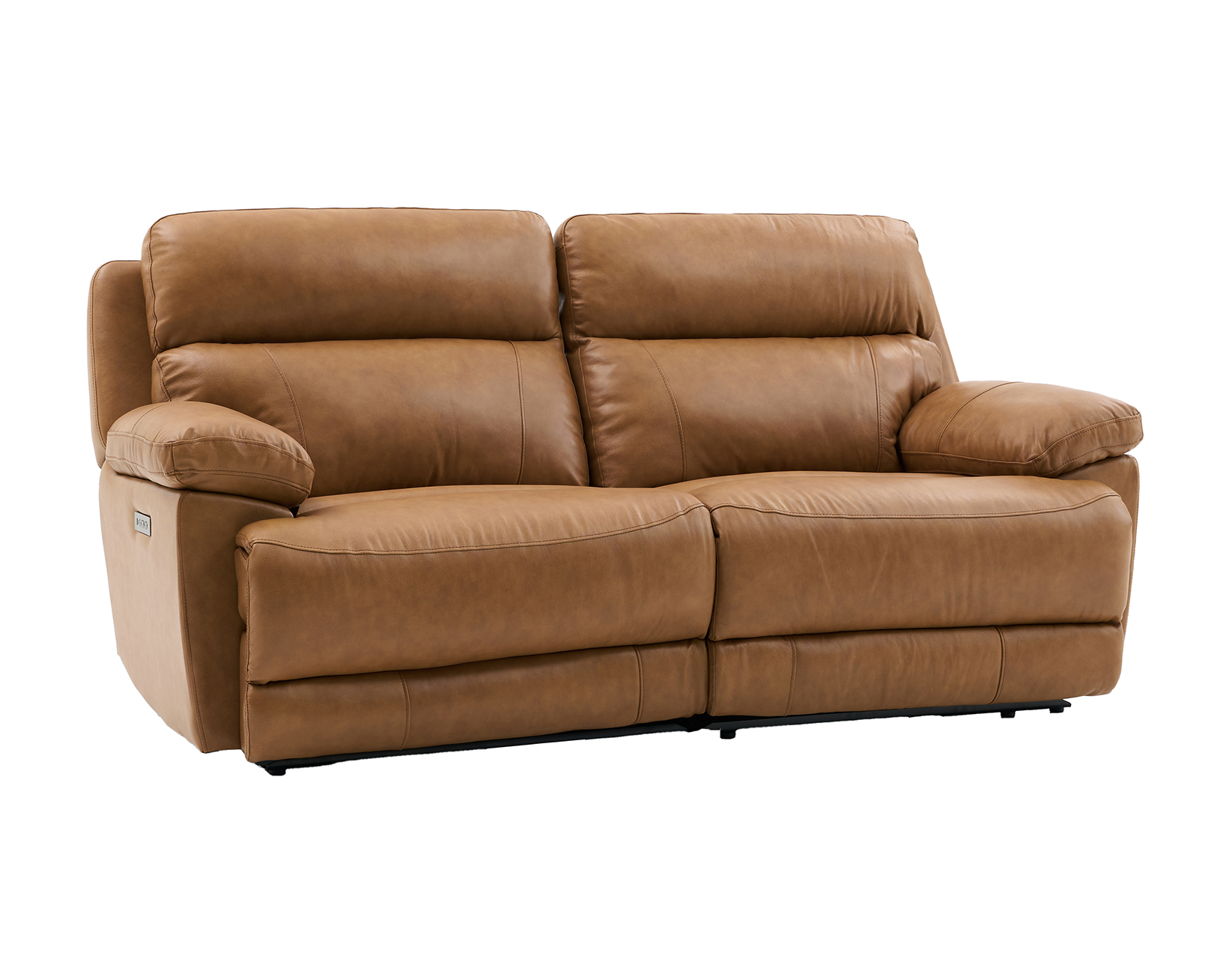 Gatlin Leather Dual-Power 2-Piece Reclining Loveseat - Image 5