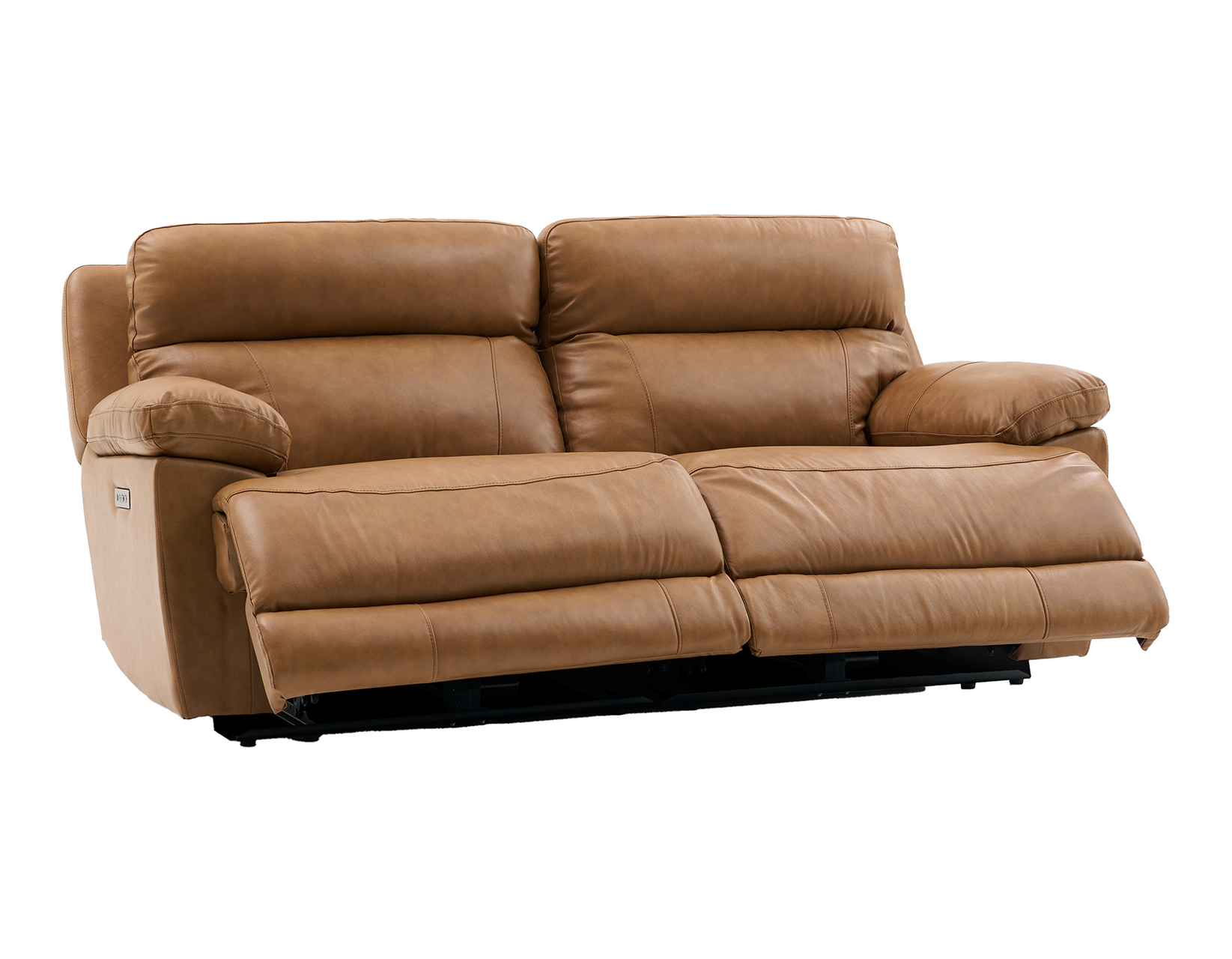 Gatlin Leather Dual-Power 2-Piece Reclining Loveseat - Image 7