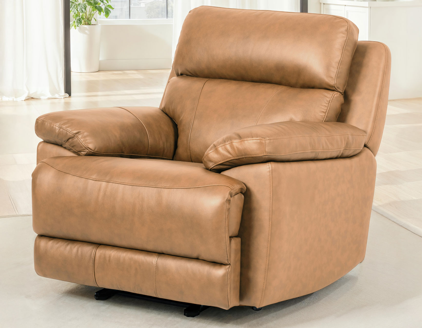 Gatlin Leather Dual-Power Recliner