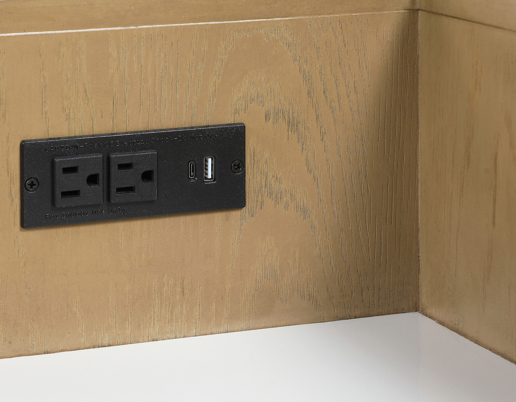 Colvin Reeded Bar, Toffee Finish - Image 11