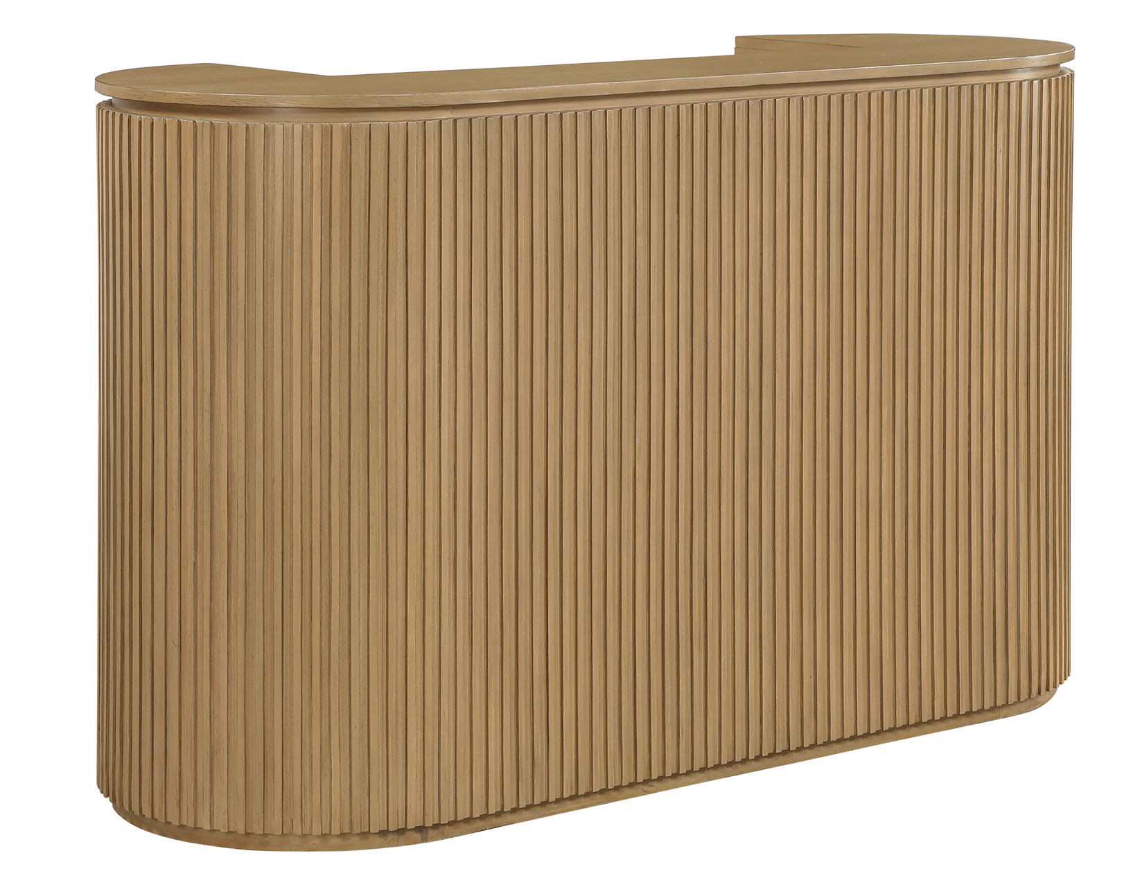 Colvin Reeded Bar, Toffee Finish - Image 2