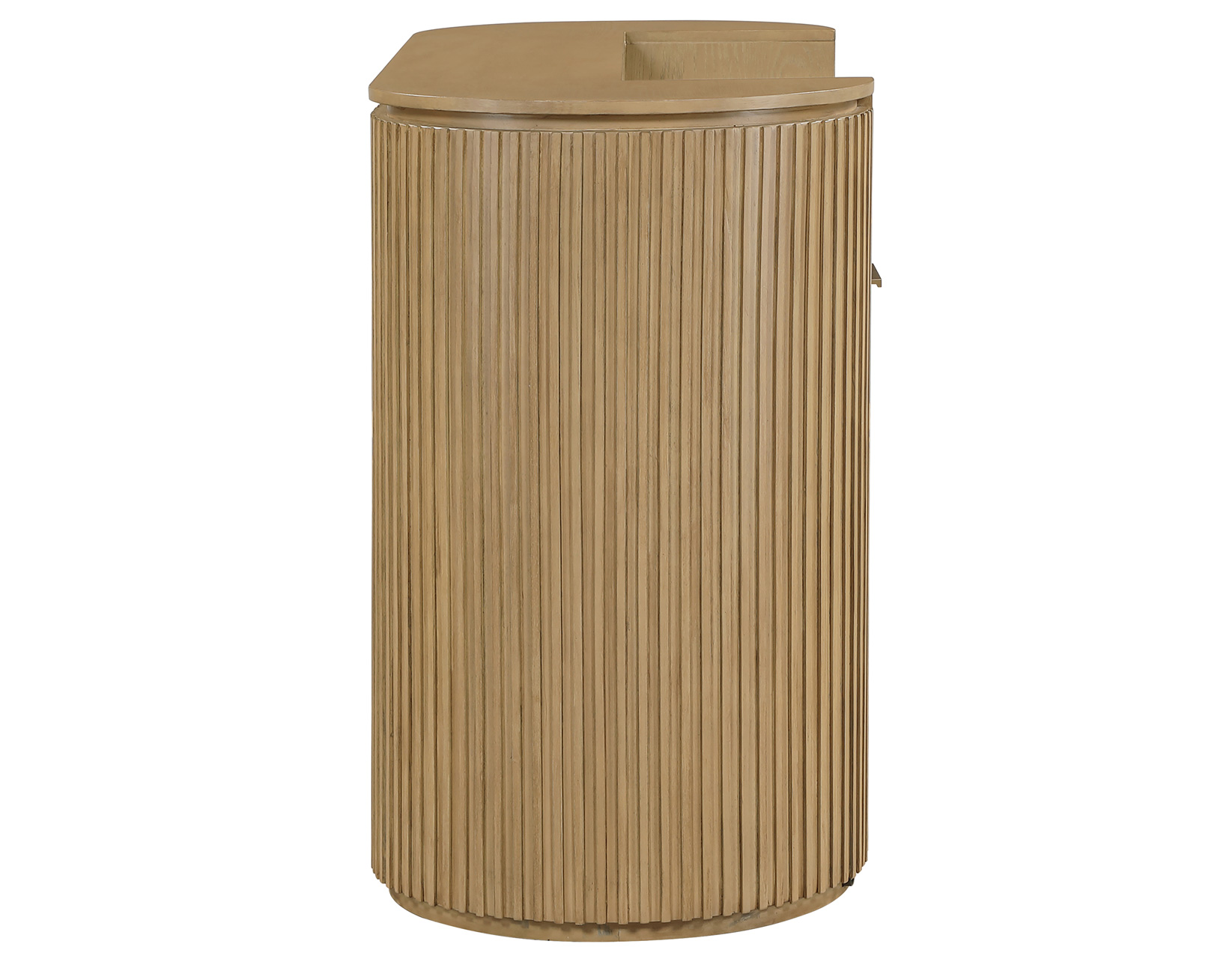 Colvin Reeded Bar, Toffee Finish - Image 9